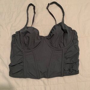Hollister gilly hicks corset style top